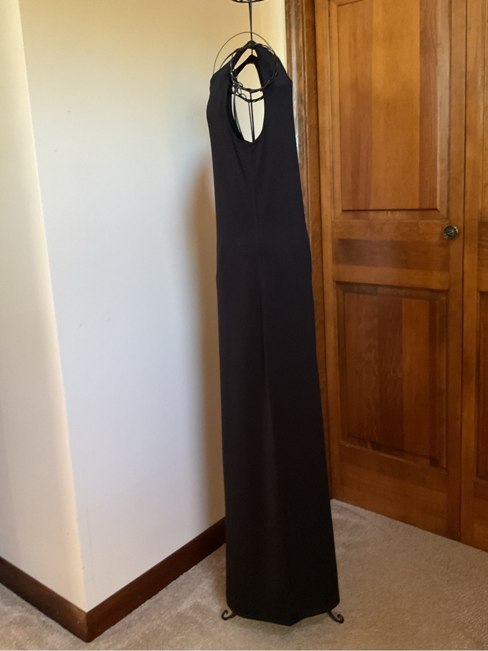 Lauren Ralph Lauren Black Sleeveless Maxi Dress, Small - Picture 2 of 6